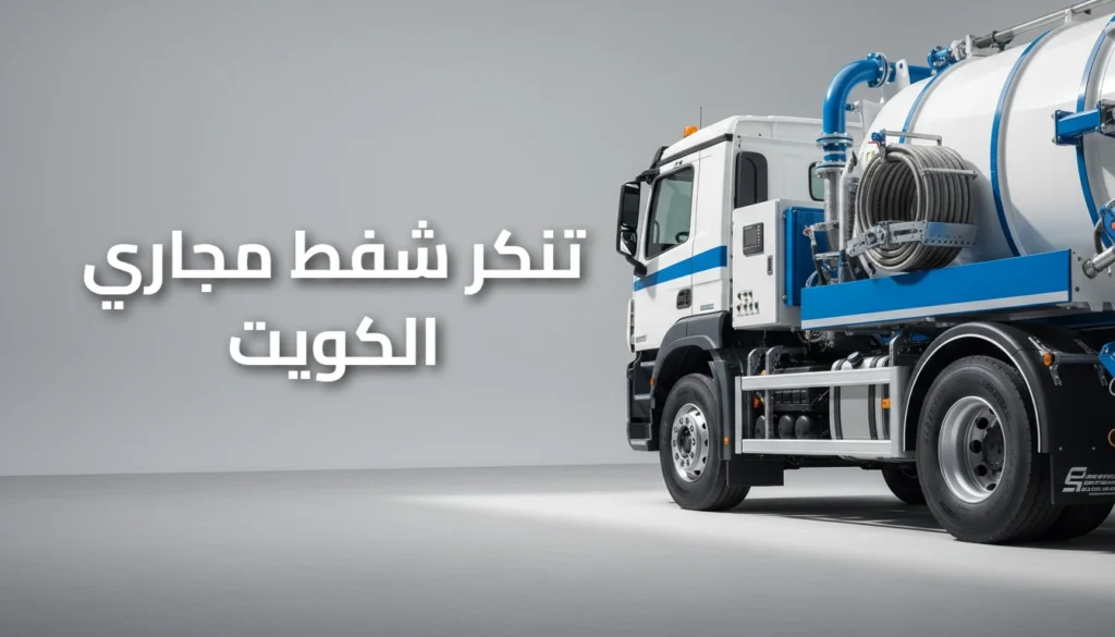 تنكر شفط مجاري